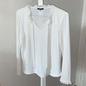 Tommy Hilfiger White Blouse, size Large